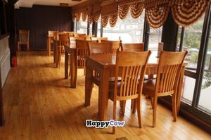 2nd floor at Ci Yuan Zhai Vegetarian Restaurant in Dali