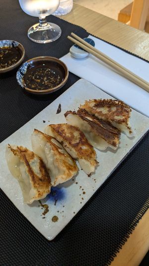 🥟 Gyoza (3,99€) at Hachiko Ramen by Honda in Lisbon