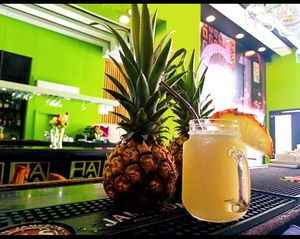 Jugos de frutas tropicales at Habana 61 in Havana