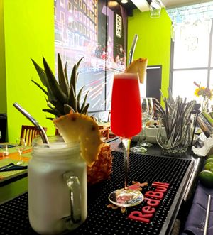 Un delicioso cóctel para aliviar el calorcito del caribe???  at Habana 61 in Havana