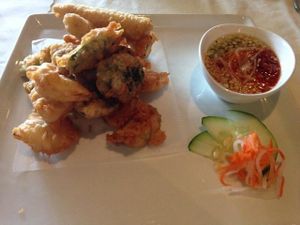 vegetable tempura at Saigon  Bangkok in Tonawanda