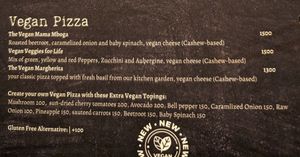 Pizza at Crafty Chameleon Brewhouse and Restaurant in Nairobi