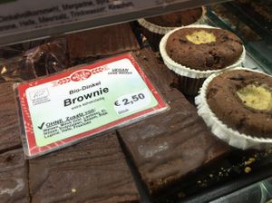 vegan sweets at Reformhaus Bacher - Im Hauptbahnhof in Cologne