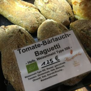 vegan rolls at Reformhaus Bacher - Im Hauptbahnhof in Cologne