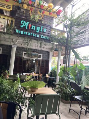   at Mingle Cafe in Hue