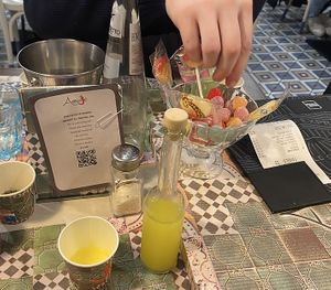 Vegan lollies & vegan lemon spirit  at Assaje in Milan