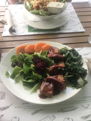 Mega protein at Zrno Bio Bistro in Zagreb