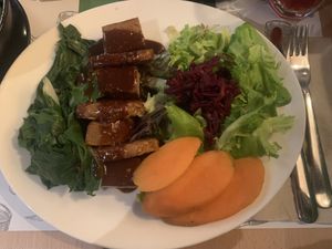 Mega protein at Zrno Bio Bistro in Zagreb