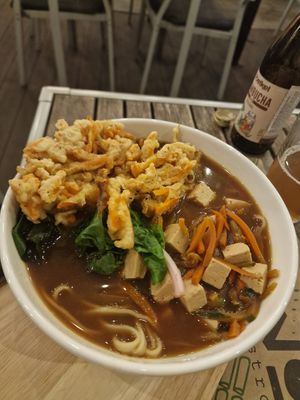Udon at Zrno Bio Bistro in Zagreb
