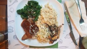 macroplate at Zrno Bio Bistro in Zagreb