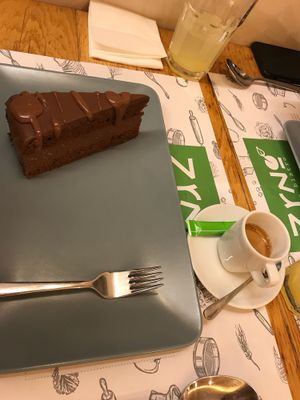 Desert  at Zrno Bio Bistro in Zagreb