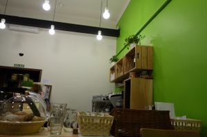 ... at Zrno Bio Bistro in Zagreb