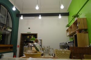 ... at Zrno Bio Bistro in Zagreb