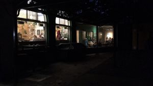 Exterior at Zrno Bio Bistro in Zagreb