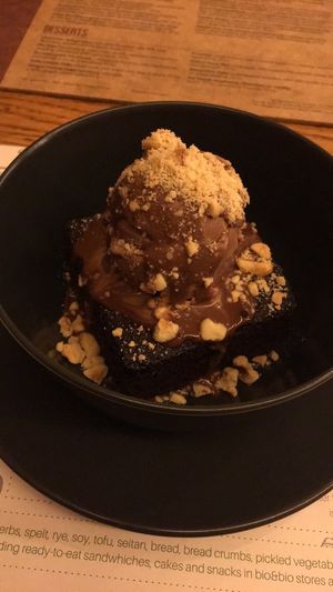 Brownie! at Zrno Bio Bistro in Zagreb