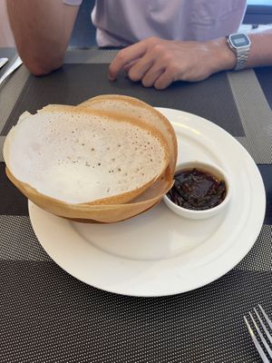 Hoppers   at Kausar Cafe in Bandar Seri Begawan