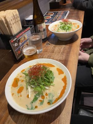   at Menya Shirakawa Bettei in Gifu