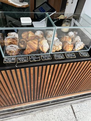 Non-GF (but still vegan!) pastries  at Sacre Coeur in Southport