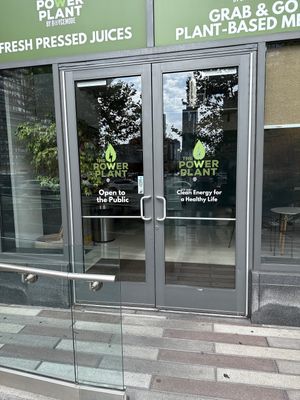 Entrance (September 2025)  at The Power Plant Cafe - Christopher Columbus Dr in Jersey City