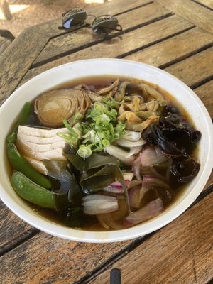 Vegan ramen  at CHEKAFE in Nairobi