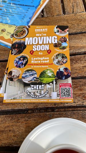 Moving soon, so check before you go  at CHEKAFE in Nairobi