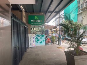 Entrance at Verde Natural Market in Lima