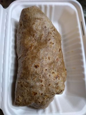 Big burrito at Lulu's Local Eatery in St Louis