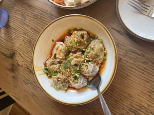The staff was happy to accommodate our request of fresh tofu instead of fried and all sauces on the side to give us almost a whole food plant based, oil free meal. It was great!  at Lulu's Local Eatery in St Louis