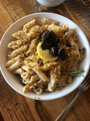 Mushroom Stroganoff, excellent  at Lulu's Local Eatery in St Louis