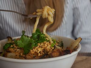 Udon noodles at Lulu's Local Eatery in St Louis