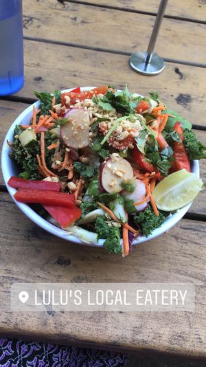  Thai crunch salad  at Lulu's Local Eatery in St Louis