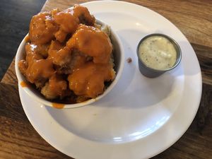 Buffalo cauliflower at Lulu's Local Eatery in St Louis