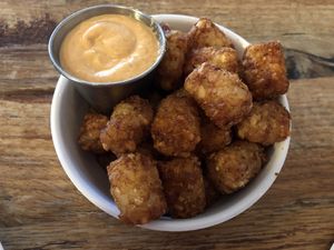 Tater tots (extra side with tacos) at Lulu's Local Eatery in St Louis