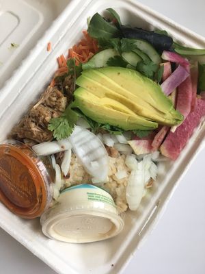 Bahn mi bowl to go at Lulu's Local Eatery in St Louis