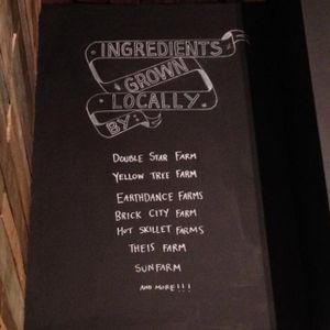 Showing their support of local businesses  at Lulu's Local Eatery in St Louis