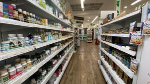Interior at Verde Natural Market - Magdalena in Lima