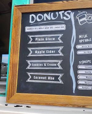   at New Moon Donuts & Coffee in Candler