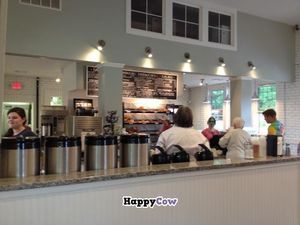 Tandem coffee station at Tandem Bagel Company in Easthampton