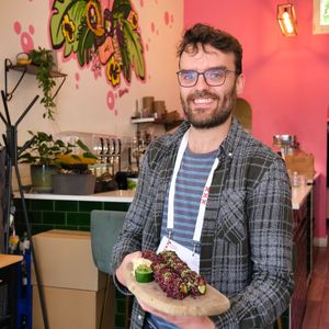 Good food, good mood! at Vegan Food Tour Amsterdam in Amsterdam