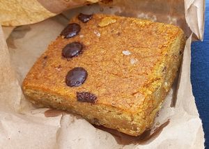 Peanut butter blondie at The Homestead Cafe in Beckenham