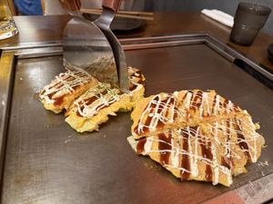   at Teppan Osaka in Gifu