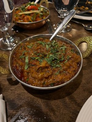 Baingan Bharta at Avani Asian Indian Bistro in Mississauga