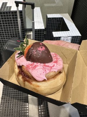 “Love story” swifties special   at Cinnaholic - Union Station in Toronto