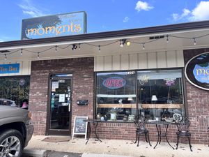 Store front  at Moments Coffee Bar & Eatery in Swannanoa