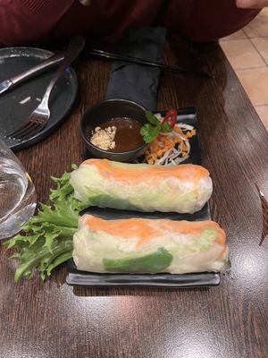 Summer rolls  at Am Thuc Viet in Gothenburg