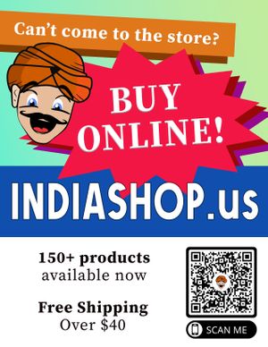 Buy herbs, spices, tea, and so much more at IndiaShop.us at India Sweets and Spices in Los Angeles