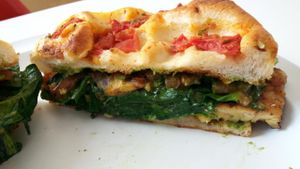 Tempeh Sandwich at Liberation Kitchen in Chicago