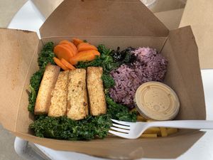 Togorashi bowl at Liberation Kitchen in Chicago