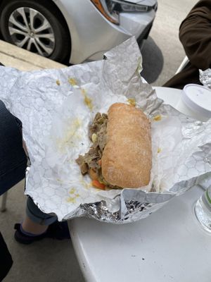 Italian beef at Liberation Kitchen in Chicago