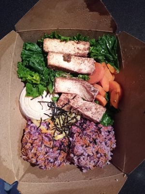 The Togarashi Bowl at Liberation Kitchen in Chicago